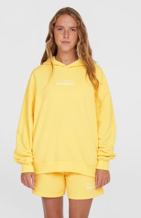 O'Neill Kapuzensweatshirt ONEILL Future Surf Society Hoodie, Damen, Gr. M (38), gelb, Obermaterial: 70% Baumwolle, 30% Polyester, Sweatshirts Kapuzensweatshir