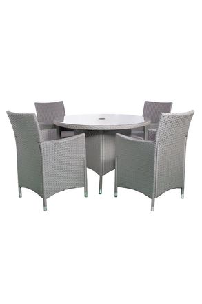 Royalcraft Nevada 4 Seater KD Round Dining Set