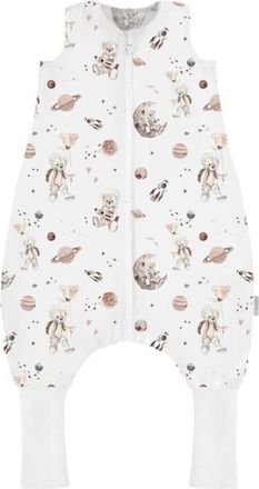 OEM Saco De Dormir Blanco Con Piernas Space Teddy Bear Xs De 2.5 Tog, Para Beb&eacute;s De 6 Meses En Adelante, Marca Babysteps