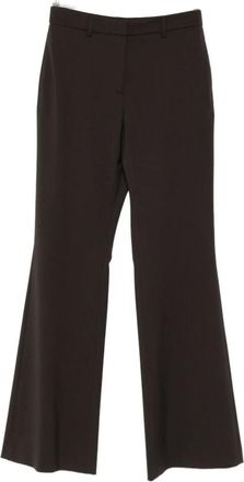 Pantaloni Torino Dames, Broeken, Bruin, Maat: M Leer
