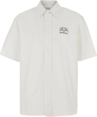 Off-white Blouses Shirts - Heren - Korte mouwen Overhemden - Wit - L - Overhemden