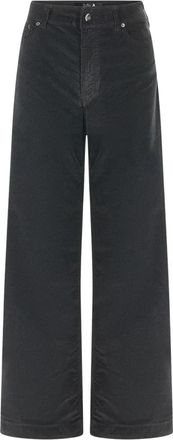 Lois Wijde broek - Dames - Wijde Broeken - Zwart - W28 - Broeken
