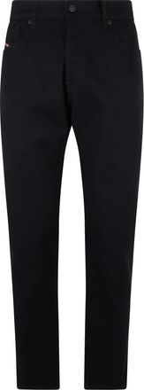 Diesel High-waist Slim Jeans - Heren - Slim Fit Jeans - Zwart - W27 - Katoen - Jeans