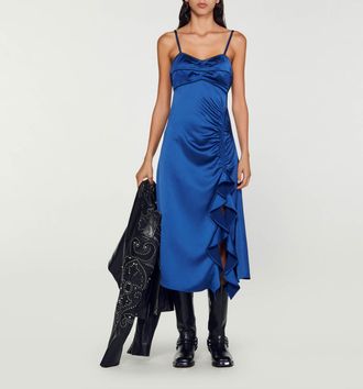 Sandro Vestido con tirantes