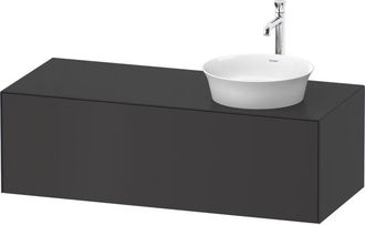 Duravit Tulip Blanco, Mueble De Pared, Ancho 1300 X Fondo 550mm, - Duravit