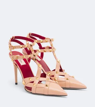 Valentino Garavani Salones Studdy de piel