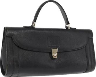 Burberry Pre-owned Handbags, female, Black, Size: ONE SIZE Pre-owned Vintage Hand Bag