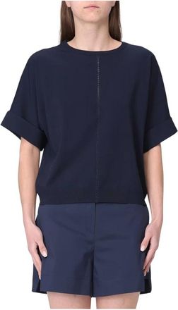 KANGRA Sweaters Blue - Dames - Ronde hals truien - Blauw - S - Truien & Vesten