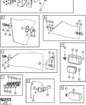 STIGA Sports Interruptor Limpiaparabrisas Original Stiga - 1319-1110-01