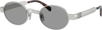 Miu Miu Sunglasses, unisex, Gray, Size: 47 MM Eyewear Collection Sunglasses