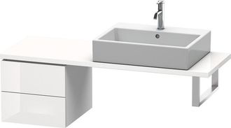 Duravit Armario Consola Bajo L-cube 420x477x400mm Blanco Brillo