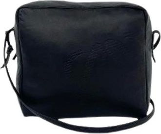 Loewe Pre-owned Cross Body Bags, male, Black, Size: ONE SIZE Pre-owned Nappa Leather Mini Shoulder Bag