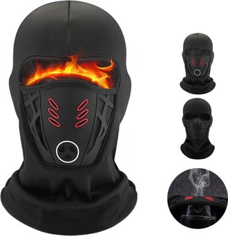 Generic 2026 Winter Warm Anti-Haze Balaclava Full Face Mask - Anti-Fog Breathable Thermal Face Cover, Windproof Cold Weather Mask for Skiing, Cycling & Motorc