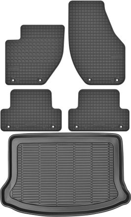 OEM Volvo V40 Ii / V40 Cc // Suv Cross Country A Partir De 2012. Juego De Alfombrillas De Goma Para Coche + Alfombrilla Para Maletero