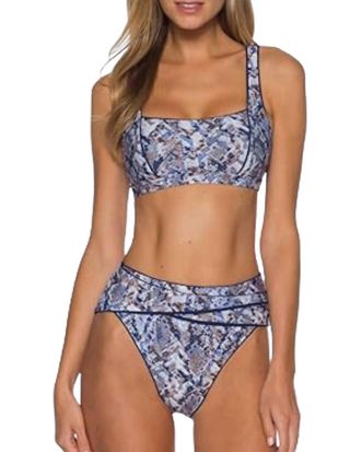 BECCA by Rebecca Virtue Animal Kingdom Bikini - Plus In Python