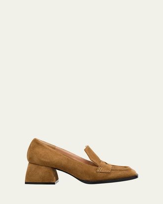 Nodaleto Nodstalgia Cindy Suede Loafer Pumps