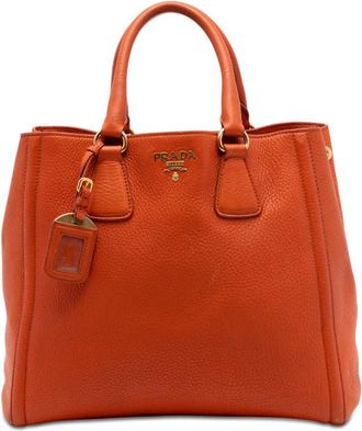 Prada Pre-owned Prada Vitello Daino Open Convertible Tote Ladies 8H0L7PHERP5EH9K4