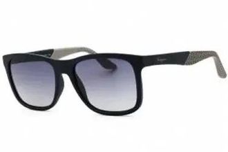 Ferragamo Blue Gradient Square Sunglasses SF1028SN 414 56