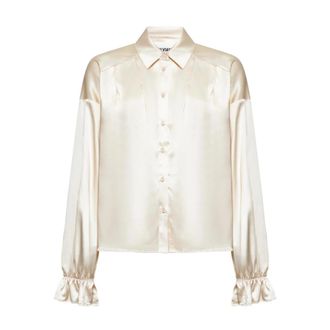 Silvian Heach Donna, Camicette, Beige, L, new