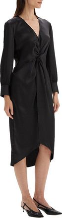 Theory Midi Twist Dress