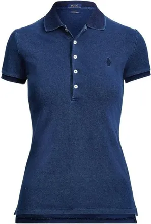 Polo Ralph Lauren Polo Azul Marino Slim Fit - Tops - Mujer - Azul - M