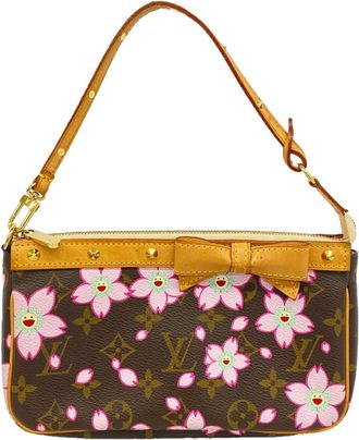 Louis Vuitton Brown Pouch (Pre-Owned)