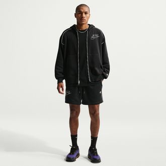 Nike Mens Air Fleece Shorts in Black | IF1278-010