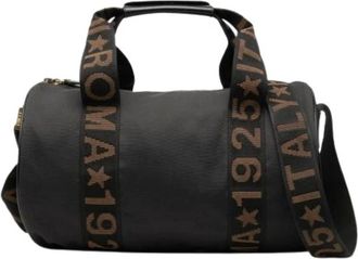 Fendi Pre-owned Weekend Bags, female, Black, Size: ONE SIZE Pre-owned Canvas Weekend Bag