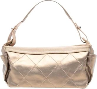 Chanel Pre-owned Shoulder Bags, female, Beige, Size: ONE SIZE Pre-owned Shoulder Bag
