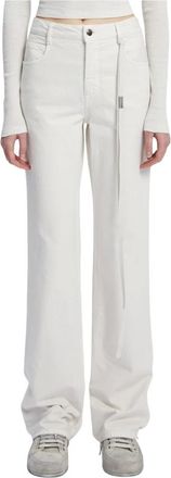 Ann Demeulemeester Donna, Jeans, Bianco, W27, new