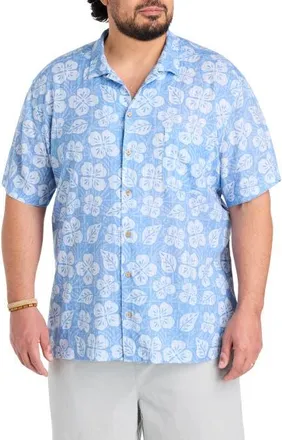 Vineyard Vines Big & Tall Hawaiian Punch Sport Shirt in Floral Coastline at Nordstrom, Size Xxx-Large