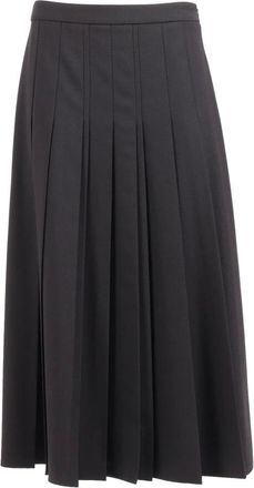 Lorena Antoniazzi Midi Skirts, female, Black, Size: XS Gonna
