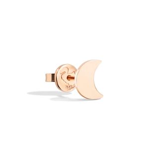 Dodo ORECCHINO STUD LUNA ORO ROSA