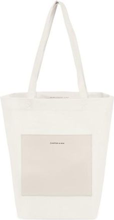 Kapten & Son Shopper Bag 16,5 Umhängetasche - | weiß