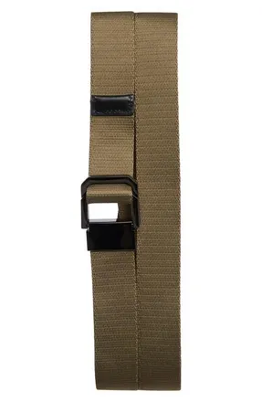 Open Edit Dax Web Belt in Olive at Nordstrom, Size 30