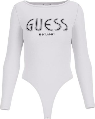 Guess Mujer, Camisetas, Blanco, Talla: S