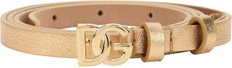 Dolce & Gabbana Cintur&oacute;n con logo - Accessories - Mujer - Amarillo - 90 CM