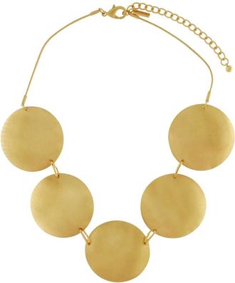Dansk Copenhagen Short Orbit Necklace - Dames - Kettingen - Geel - ONE Size - Accessoires