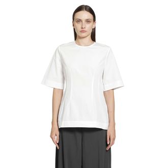 Toteme Sculptural Cotton Top