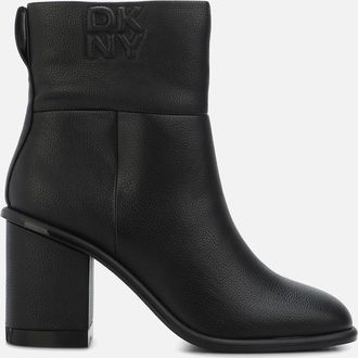 DKNY Womens Mandell Heeled Boots - Black - Size: 6.5