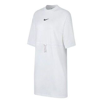 Nike (WMNS) Nike Lab Collection Casual Sports Round Neck Mesh Dress CJ0177-100