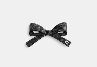 Coach Pav?? Bow Barrette