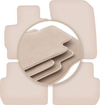 OEM Alfombrillas Premium Beige Para: Mitsubishi Outlander Iii Phev Suv 2012