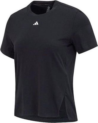 adidas (WMNS) adidas Versatile T-Shirt Asia Sizing Black White IA7748