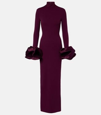 Solace London Abito lungo Viviana a collo alto