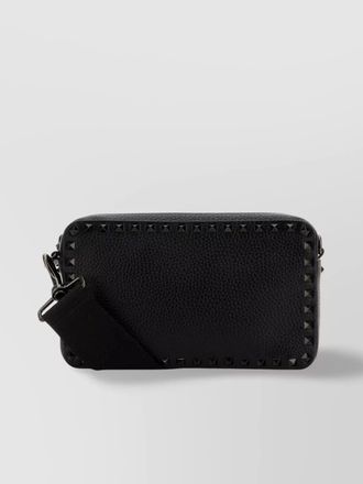 Valentino Garavani calfskin studded crossbody bag