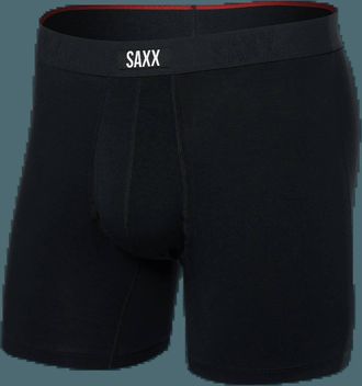 Saxx Mens Vibe Extra Trunk In Black