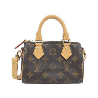 Louis Vuitton Brown Coated Canvas Boston Bag (Pre-Owned)