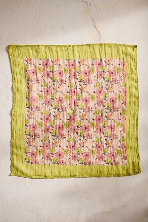 Elizabeth Gillett Floral Gauze Bandana