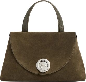 Coccinelle Handtas met handvat - Dames - Tassen - Groen - Maat: ONE Size Zijde